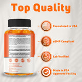 NUELATION Omega-3 Gummies for Kids nutritional information on back