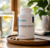 NuEthix Formulations Adrena-Health capsules in hand