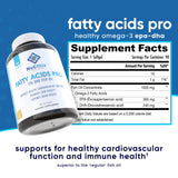 NuEthix Formulations Fish Oil Omega-3 Supplement back label