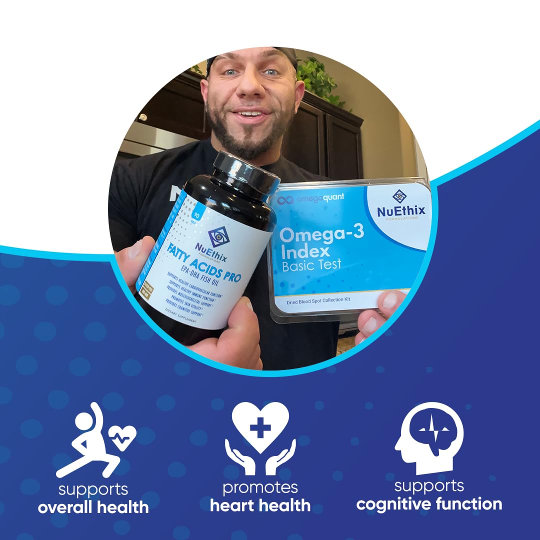 NuEthix Formulations Fish Oil Omega-3 Supplement lifestyle scene
