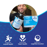 NuEthix Formulations Fish Oil Omega-3 Supplement lifestyle scene
