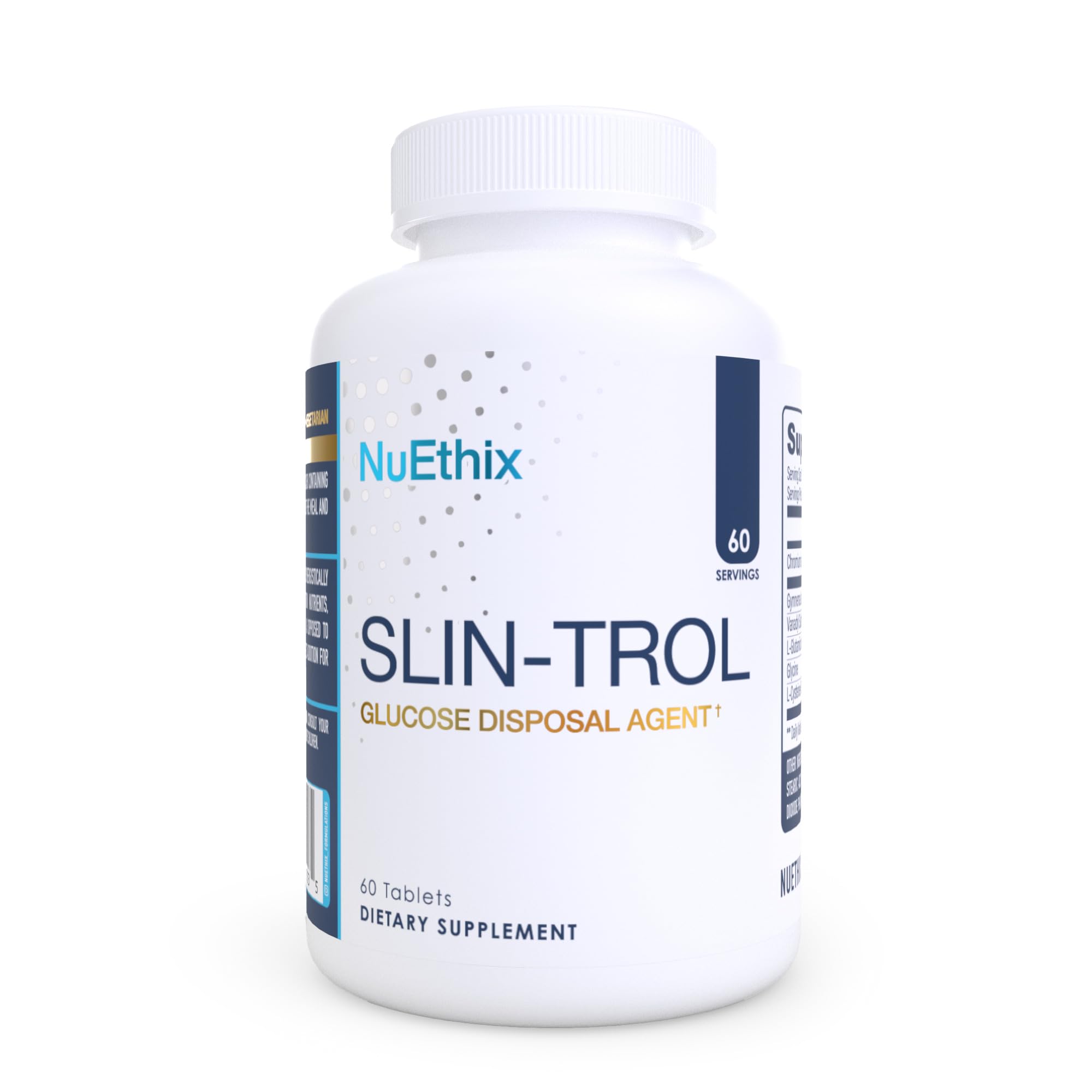 NuEthix Formulations SLIN-Trol Chromium Supplement front view
