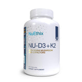 NuEthix Formulations Vitamin D3 K2 Supplement 5000 IU front view