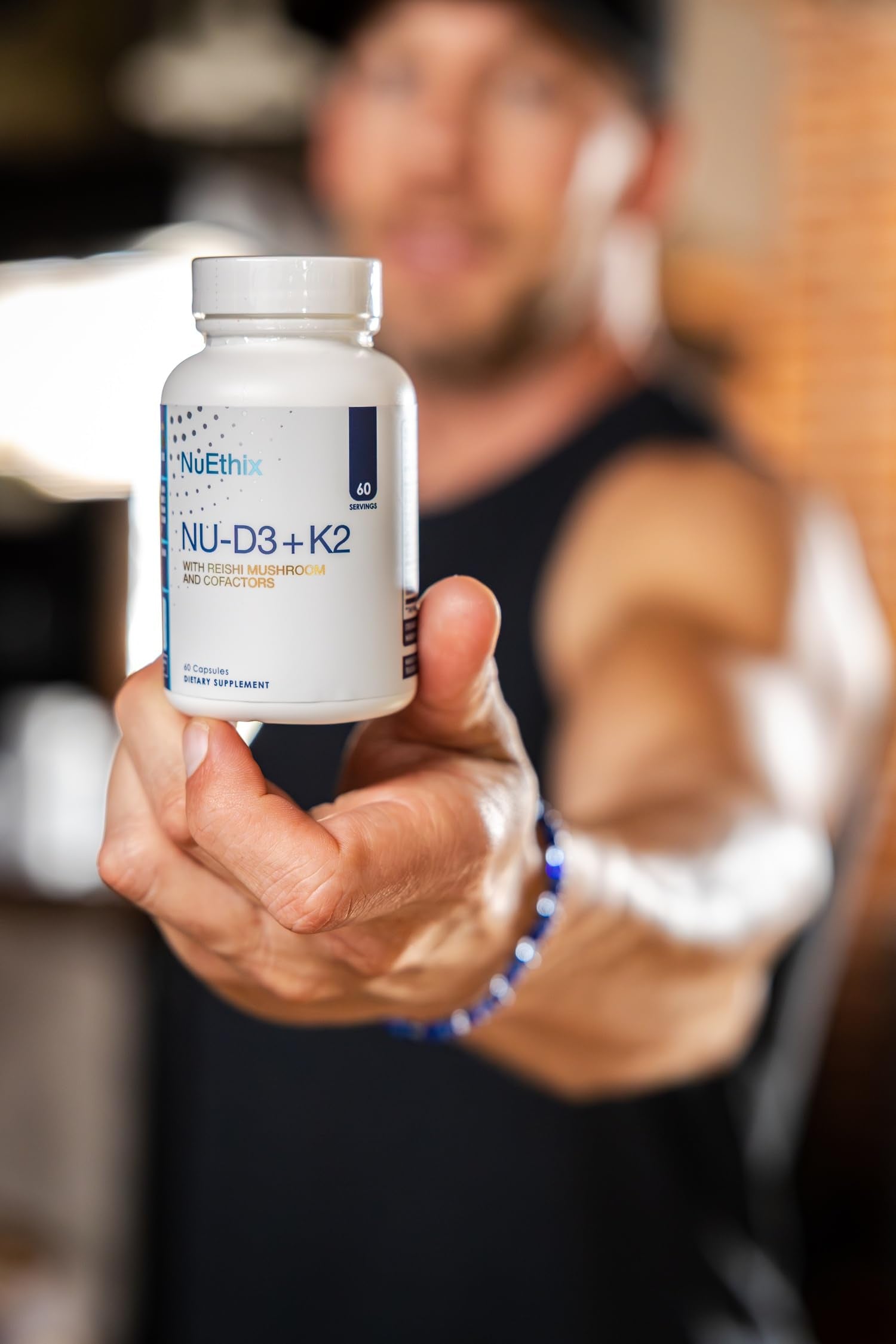 NuEthix Formulations Vitamin D3 K2 Supplement 5000 IU lifestyle scene