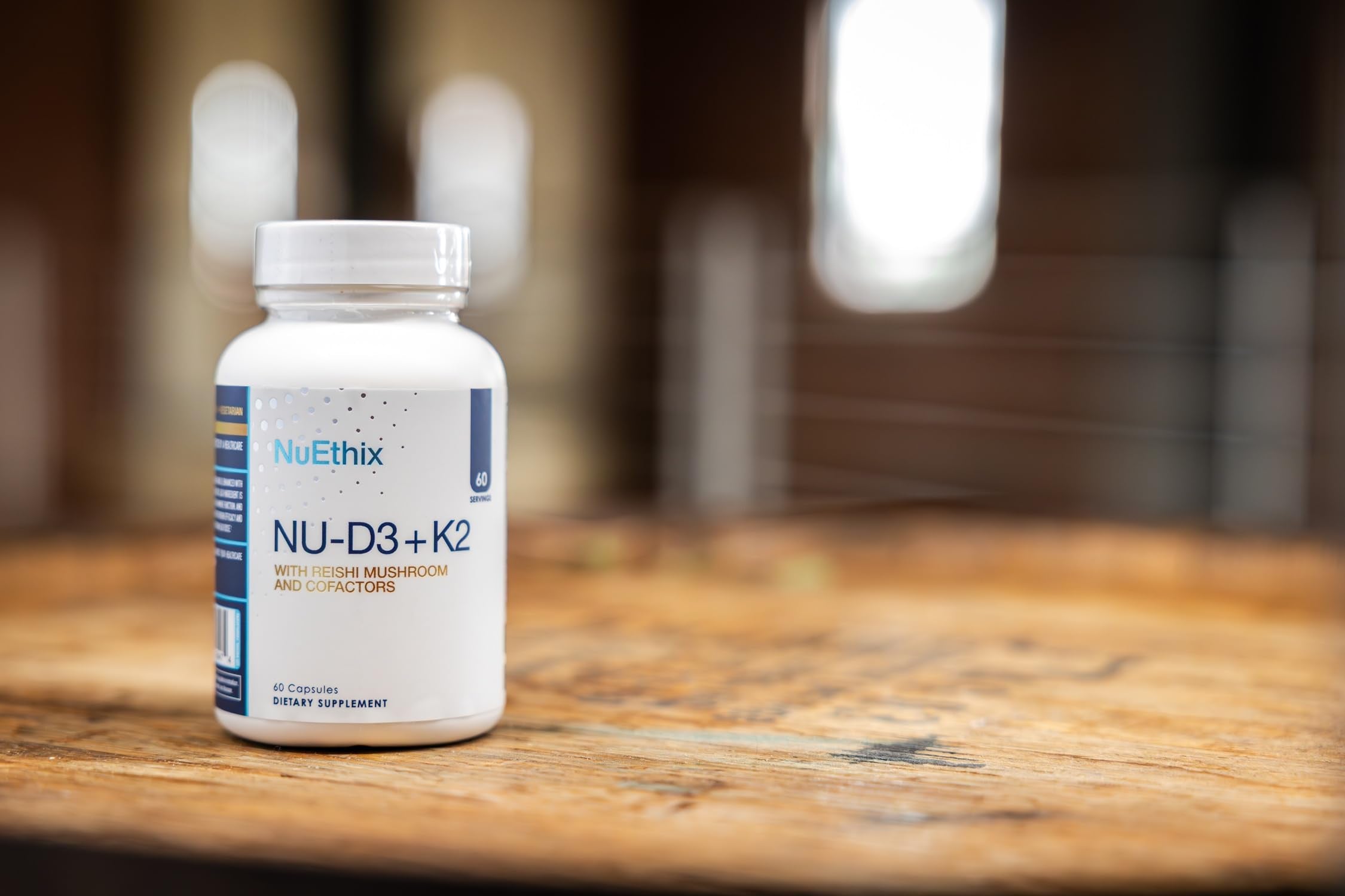 NuEthix Formulations Vitamin D3 K2 Supplement 5000 IU with other supplements