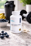 NuEthix GDA-MAX PRO capsules in a hand