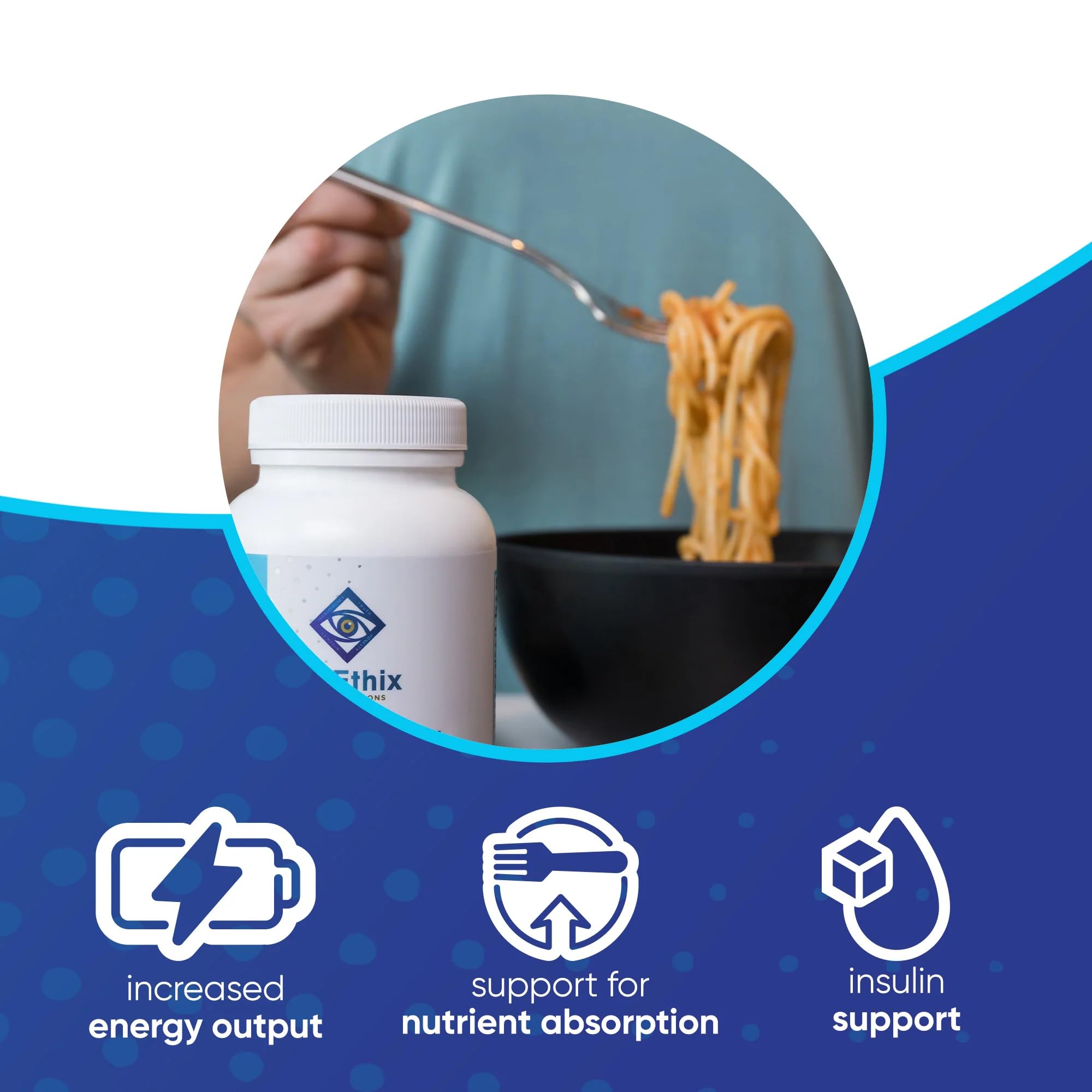 NuEthix GDA-MAX PRO product packaging with nutrition facts