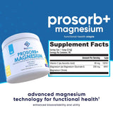 NuEthix Prosorb+ Magnesium Powder lifestyle scene with juice