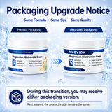NUEVIDA Magnesium Cream 340g displayed on a desk