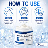 NUEVIDA Magnesium Cream 340g with arnica and aloe vera ingredients