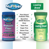 NuFiber Daily Fiber Supplement 590g packaging