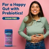 NuFiber Daily Fiber Supplement mixed in a glass of water