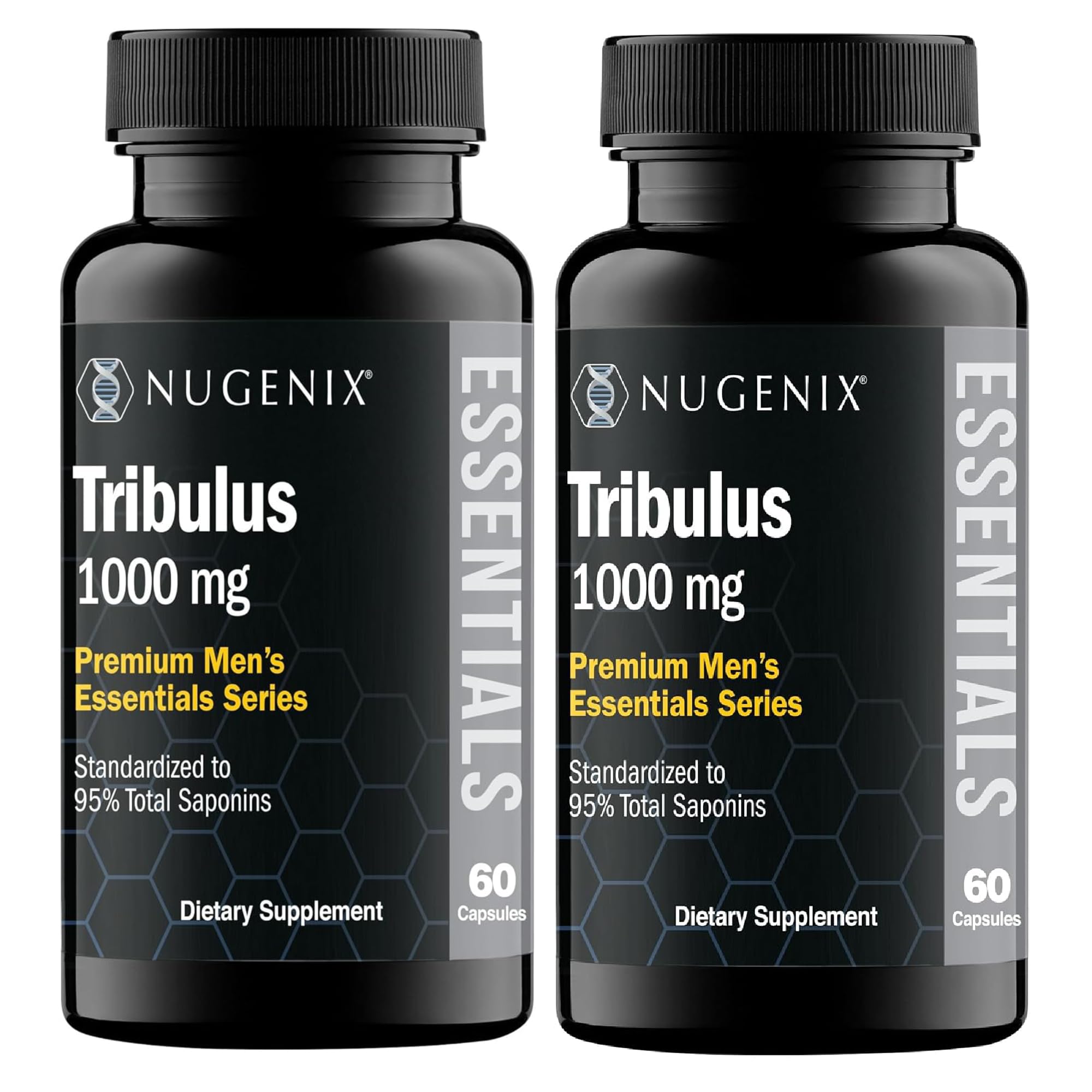 Nugenix Essentials Tribulus 1000mg supplement front view