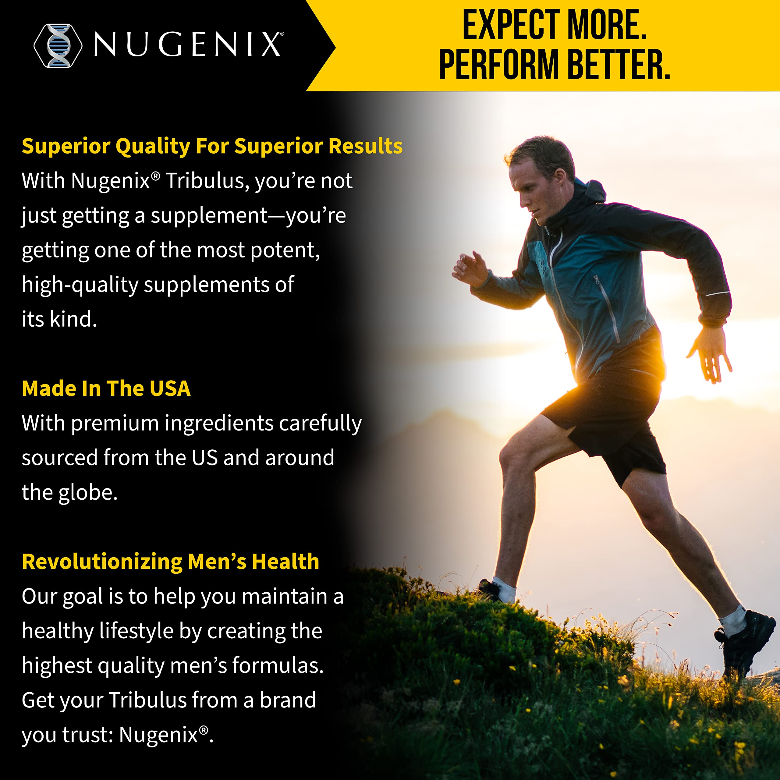 Nugenix Essentials Tribulus 1000mg supplement packaging