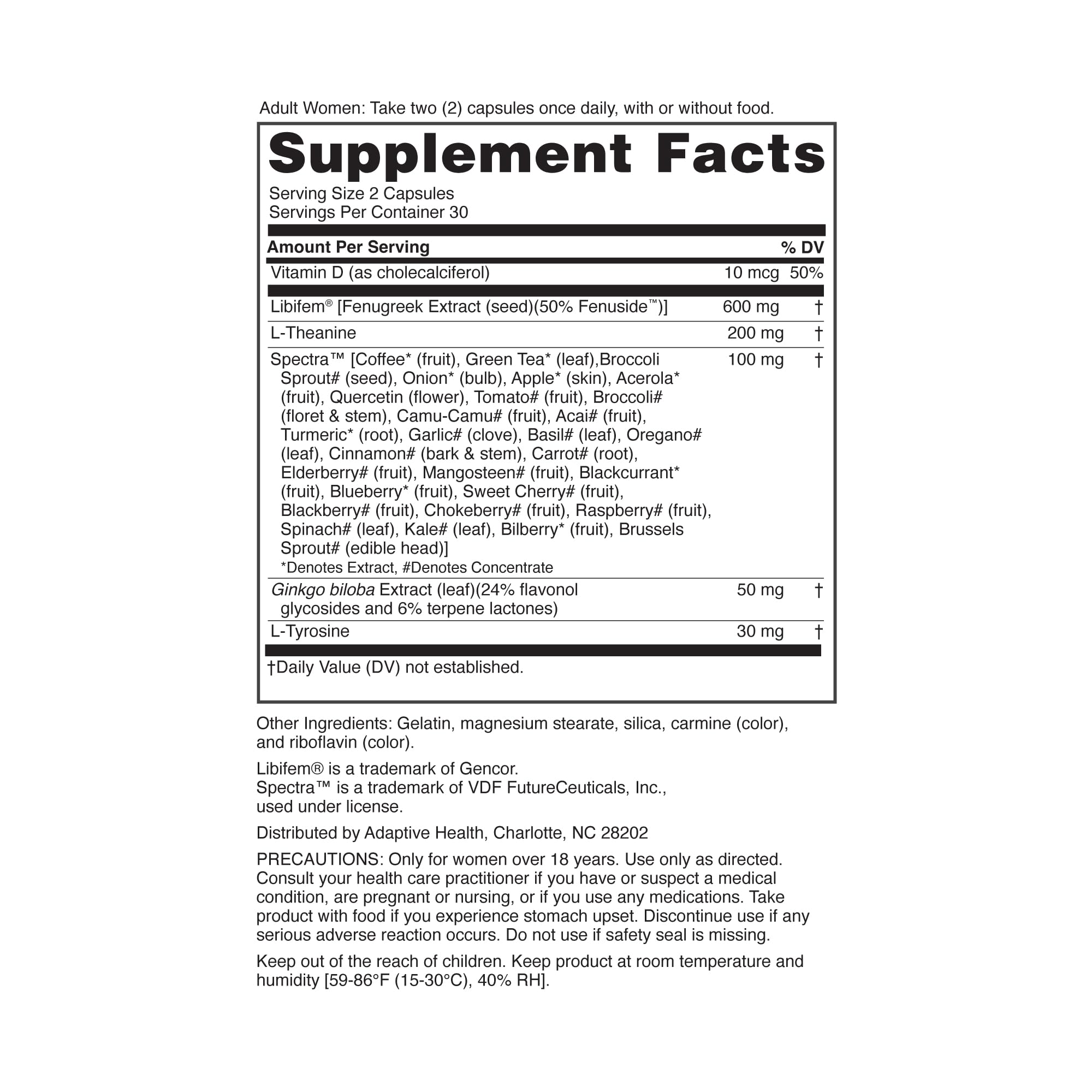 Nugenix For Women Libido 59g capsules in lifestyle setting