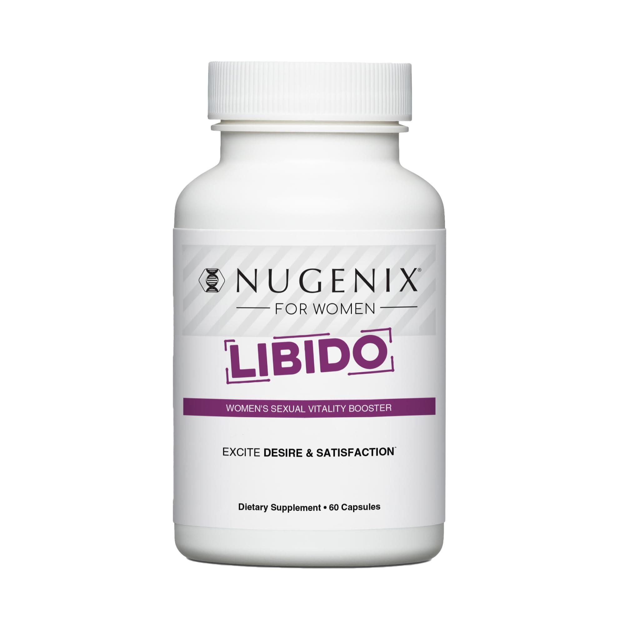 Nugenix For Women Libido 59g supplement capsules front view
