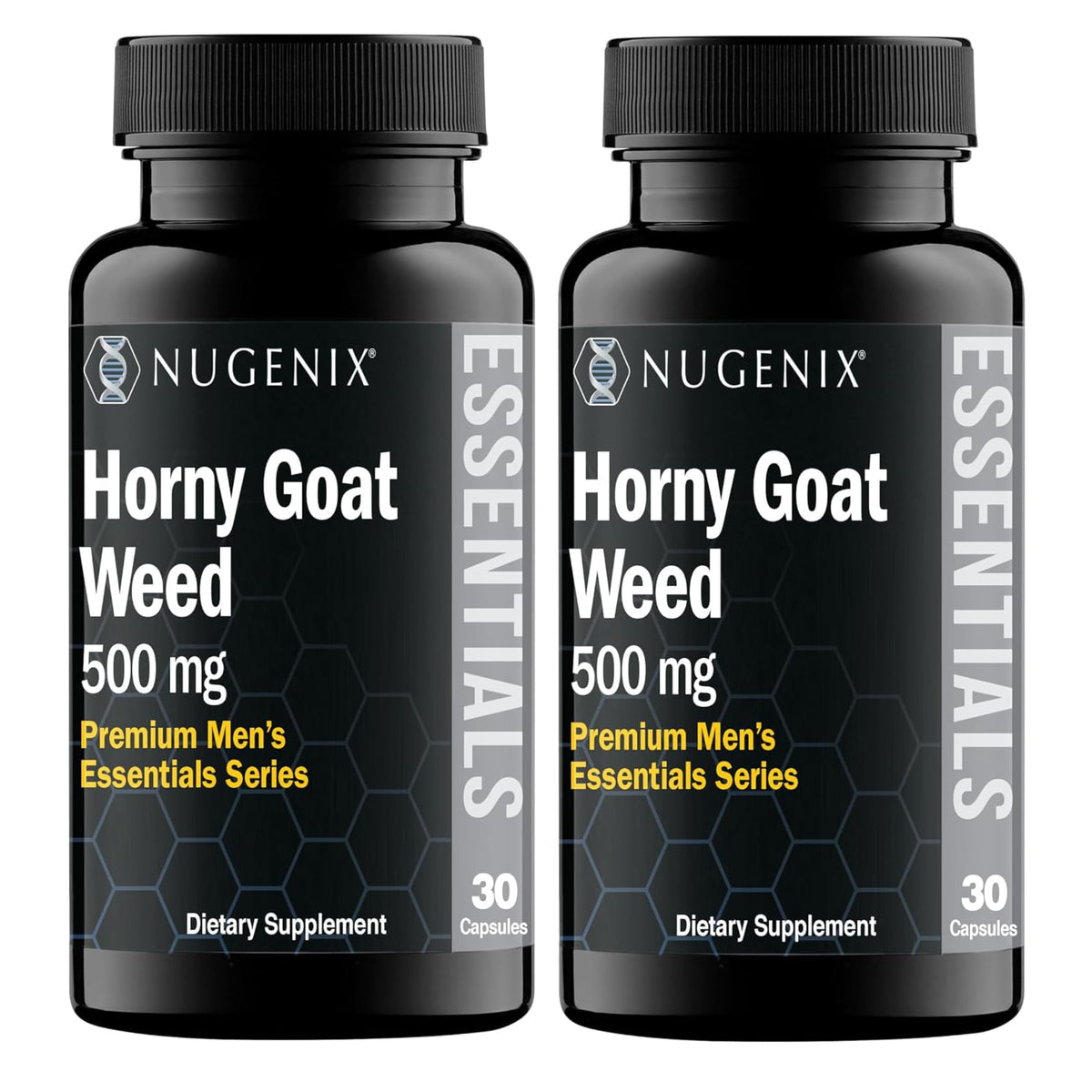 Nugenix Horny Goat Weed 500mg capsules front view