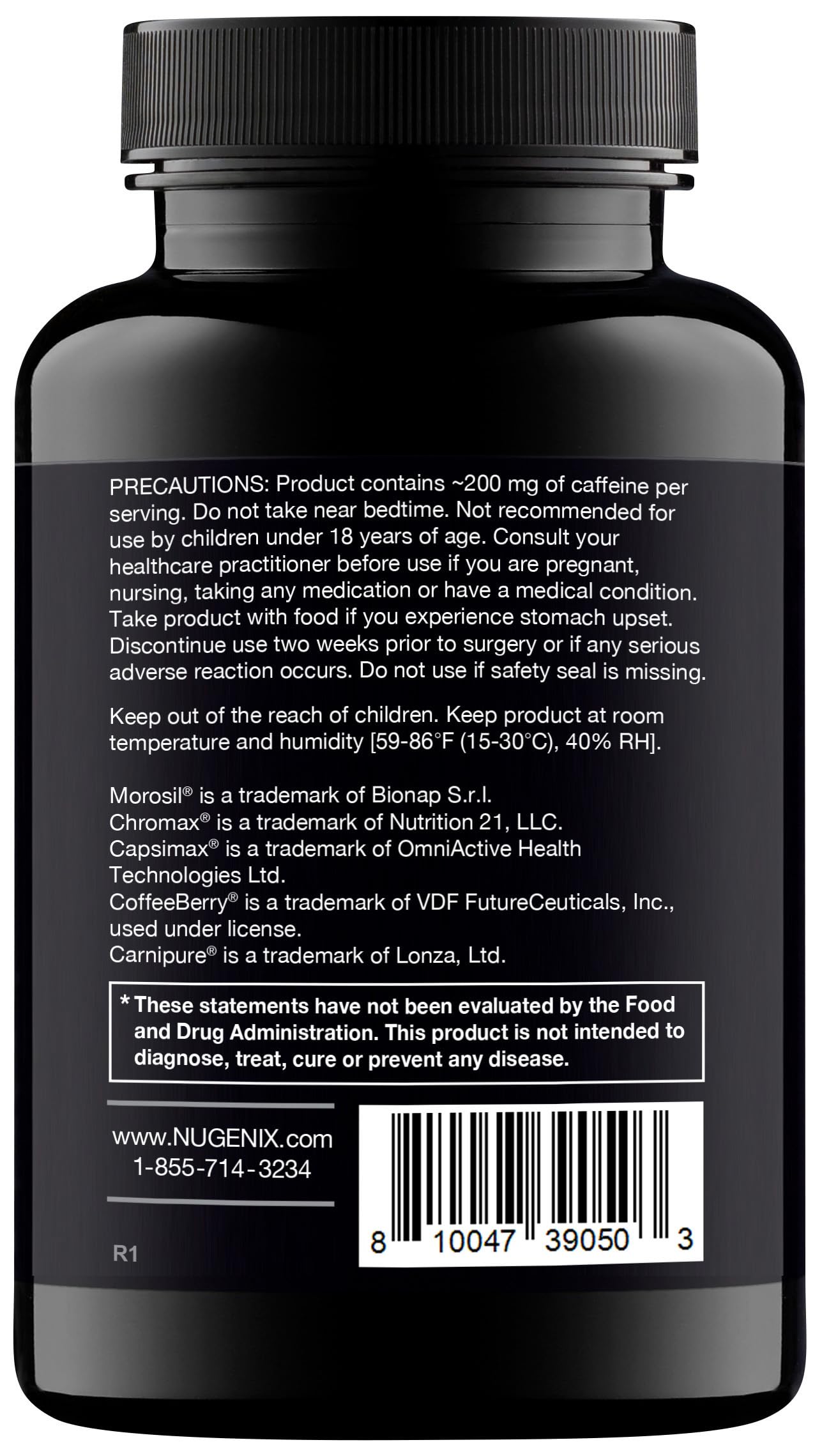 Nugenix Thermo Fat Burner 68g with lifestyle background