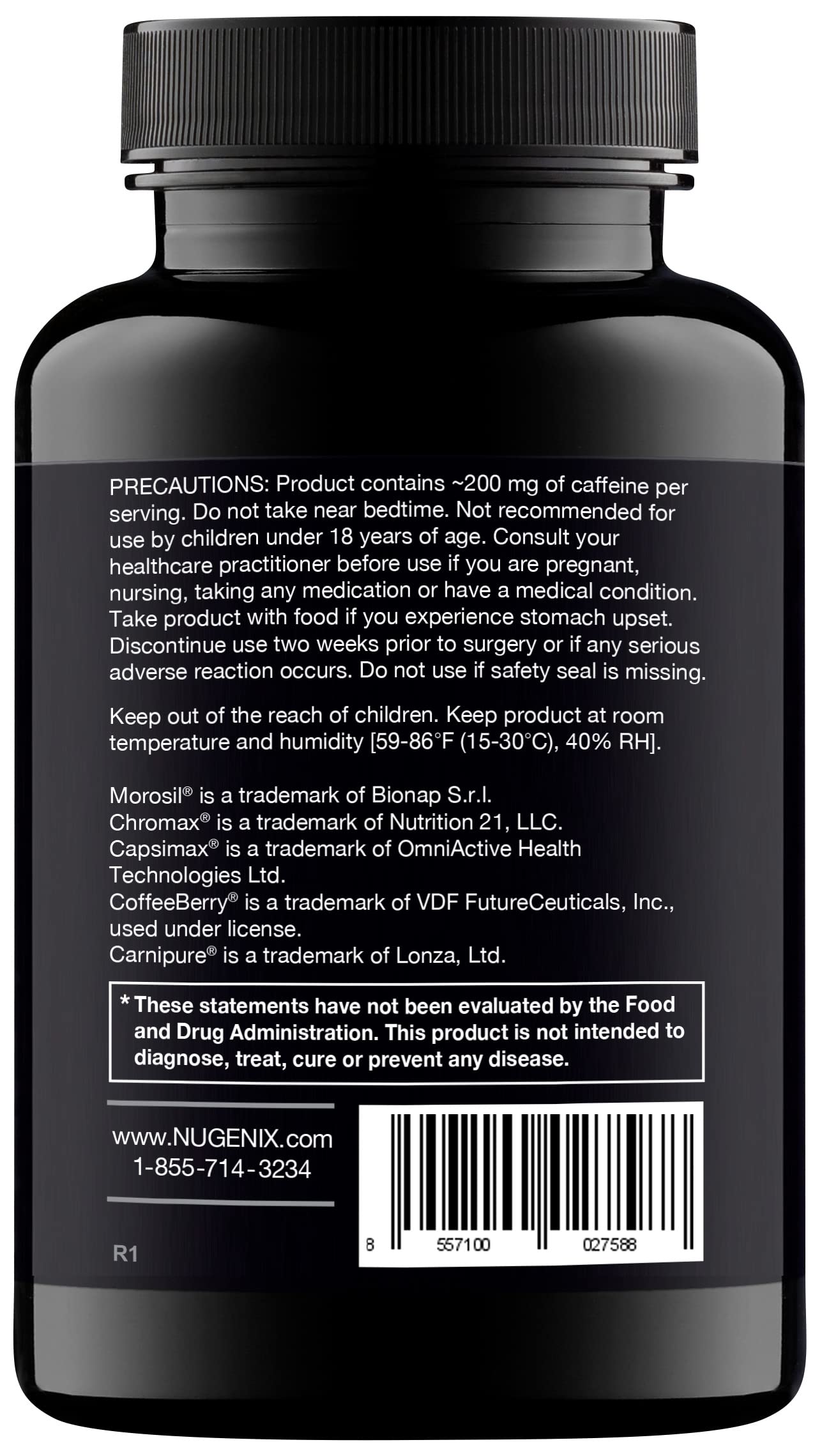 Nugenix Thermo Fat Burner packaging close-up