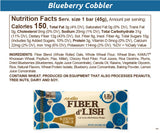 NuGo Fiber d’Lish assorted flavours display
