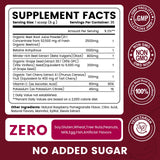 NUISM Grape Seed Extract Beetroot Powder 210g packaging