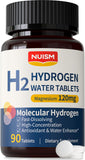NUISM Magnesium Hydrogen Water Tablets 120mg front view