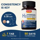NUISM Magnesium Hydrogen Water Tablets in a lifestyle scene