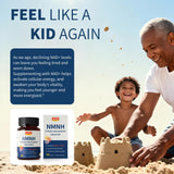 NUISM Resveratrol NAD+ Support Supplement back view