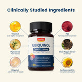 NUISM Ubiquinol CoQ10 supplement ingredients list