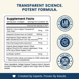NUISM Ubiquinol CoQ10 supplement side view showing capsule