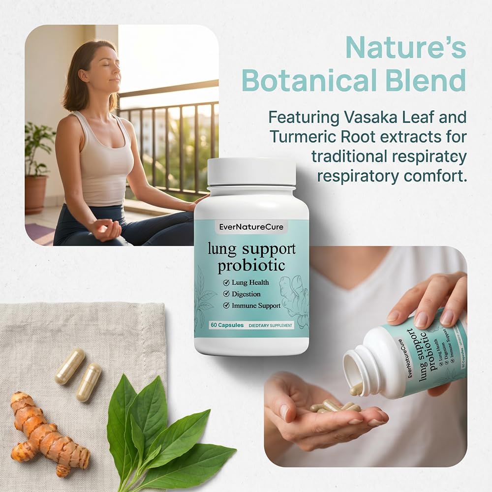 Nukupuns EverNatureCure Lung Support Probiotics ingredients list