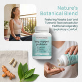 Nukupuns EverNatureCure Lung Support Probiotics ingredients list