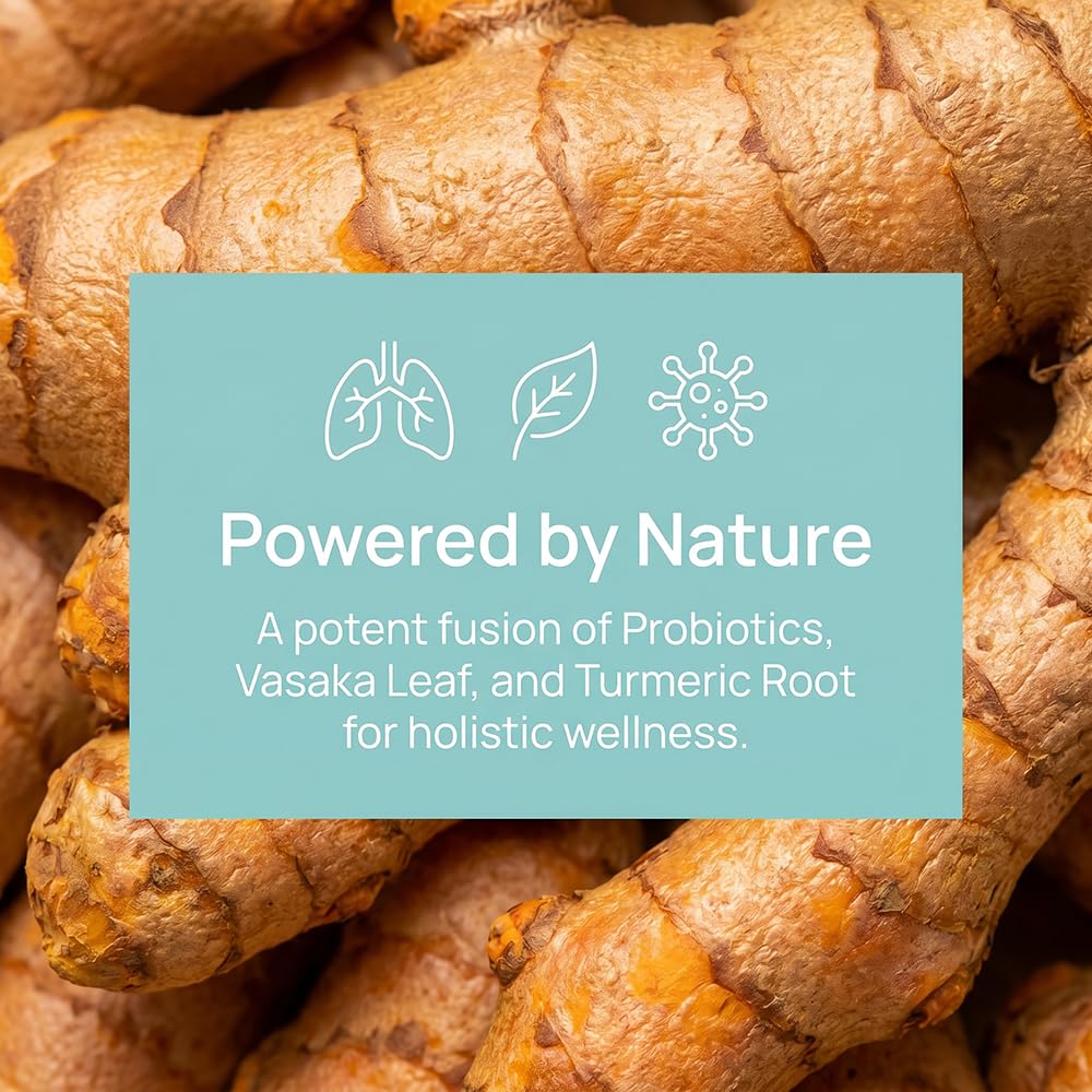 Nukupuns EverNatureCure Lung Support Probiotics packaging details