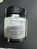 Nukupuns supplement capsules in a clear glass