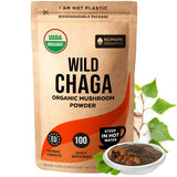 Numami Chaga Mushroom Powder 91g front view packaging