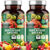 Number One Nutrition Alfalfa Greens Supplement bottle front view