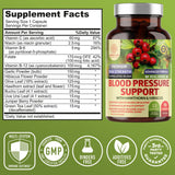 Number One Nutrition Blood Pressure Support Supplement side view