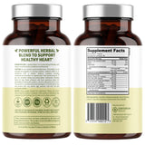 Number One Nutrition Blood Pressure Support Supplement side view