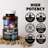 Number One Nutrition Blood Supplement on a wooden table