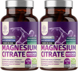 Number One Nutrition Magnesium Citrate 240 capsules front view