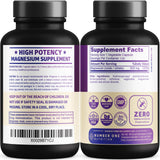Number One Nutrition Magnesium Complex 500mg veggie capsules close-up