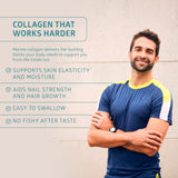 Number One Nutrition Marine Collagen Capsules 850mg bottle with label