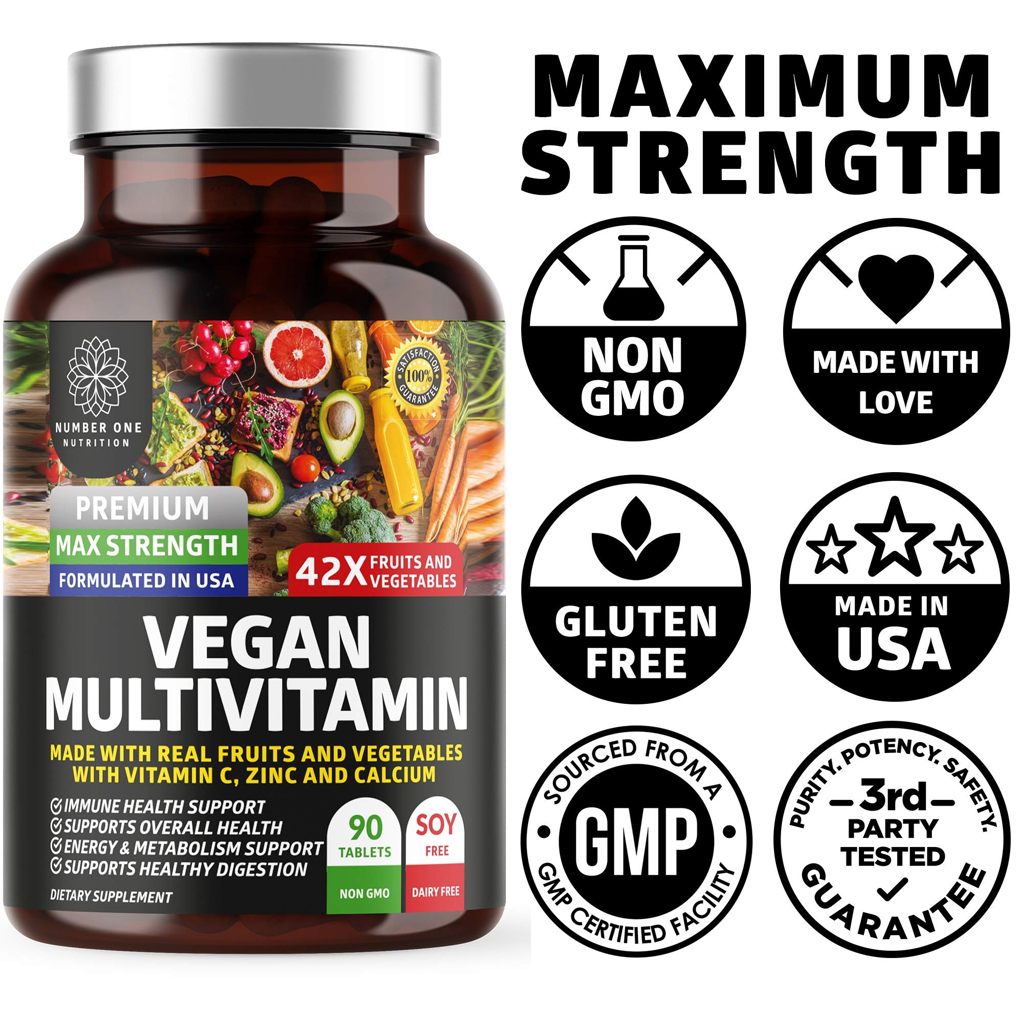 Number One Nutrition Multivitamins in a lifestyle setting