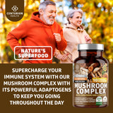Number One Nutrition Mushroom Blend Capsules ingredients list