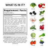 Number One Nutrition Organic Alfalfa Greens Tablets packaging
