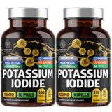 Number One Nutrition Potassium Iodide Supplement 130mg front view