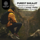 Number One Nutrition Shilajit 1000 Capsules on a wooden table
