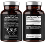 Number One Nutrition Shilajit 1000 Capsules side view
