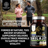 Number One Nutrition Shilajit 1000 Capsules with measuring spoon