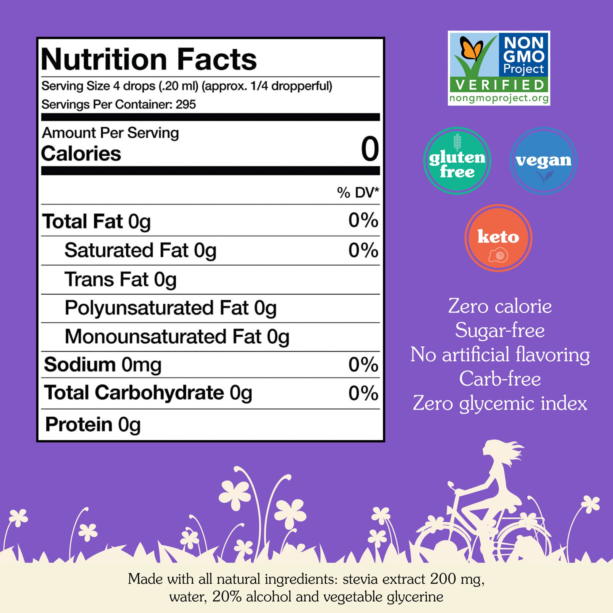 Nunaturals Stevia Liquid Sweetener 68g lifestyle use